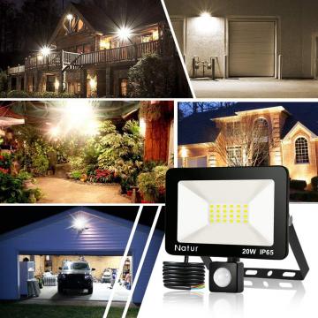 Bapro 20w Led Security Lights With Motion Sensor Slim Flood Bapro 20w Led Security Lights With